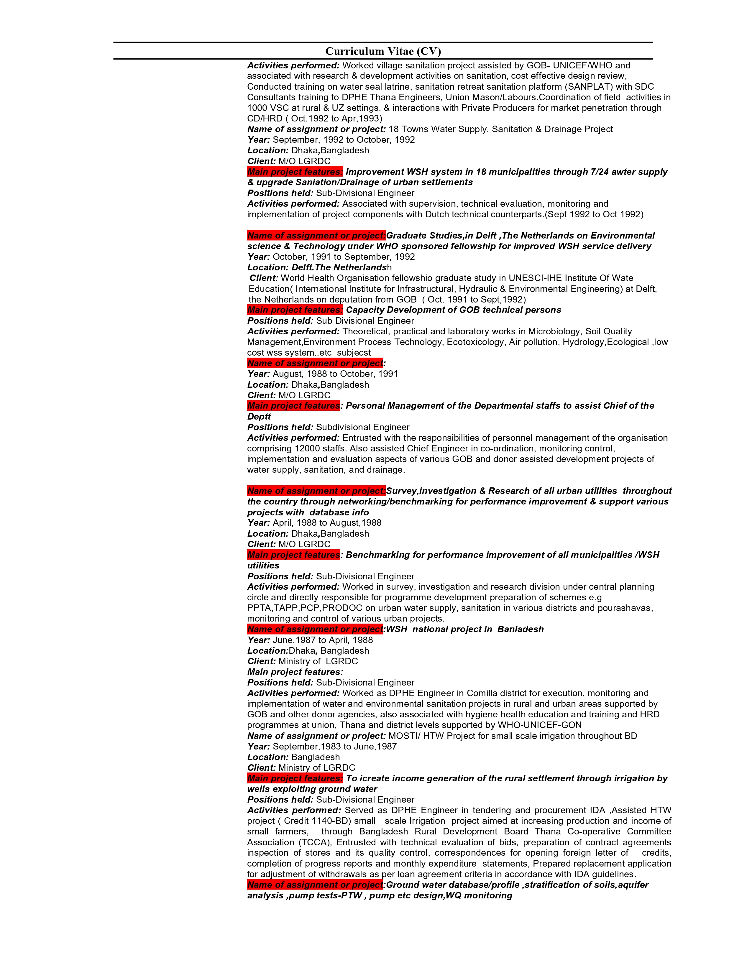 Engr. Dewan Naqib Ahsan, A candidate for BUET ALUMNI TRUSTEE BOARD MEMBER